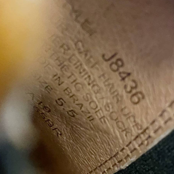 Madewell Brown Black Cheetah Print Booties Womens Size 5.5 - Picture 6 of 8